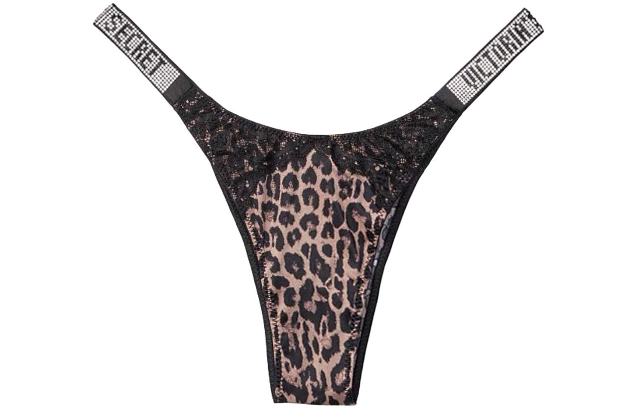 

Женское стринги Victoria's Secret, леопардовый принт