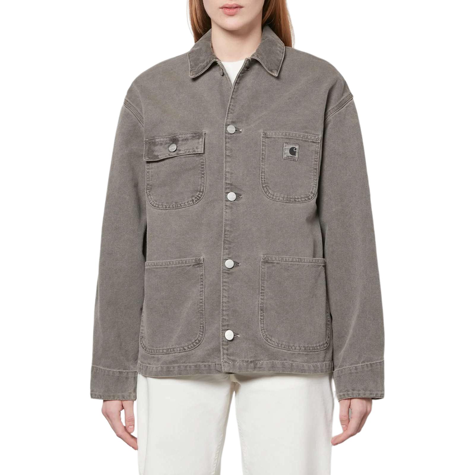 

Carhartt WIP Джинсовая куртка унисекс серая, Gray