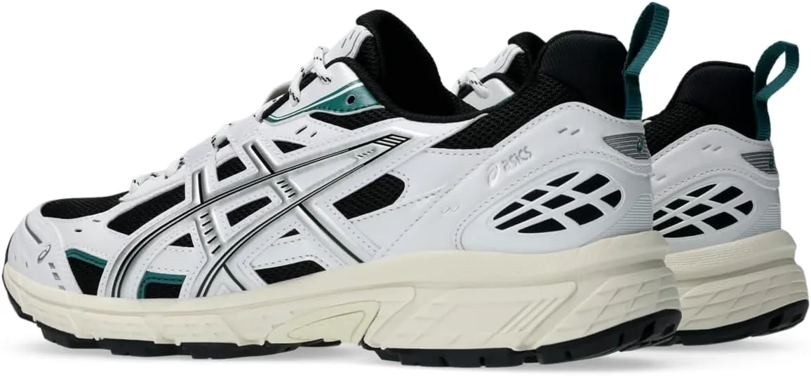 Унисекс кроссовки ASICS Gel-NUNOBIKI в спортивном стиле, черный/серебристый — фото 3
