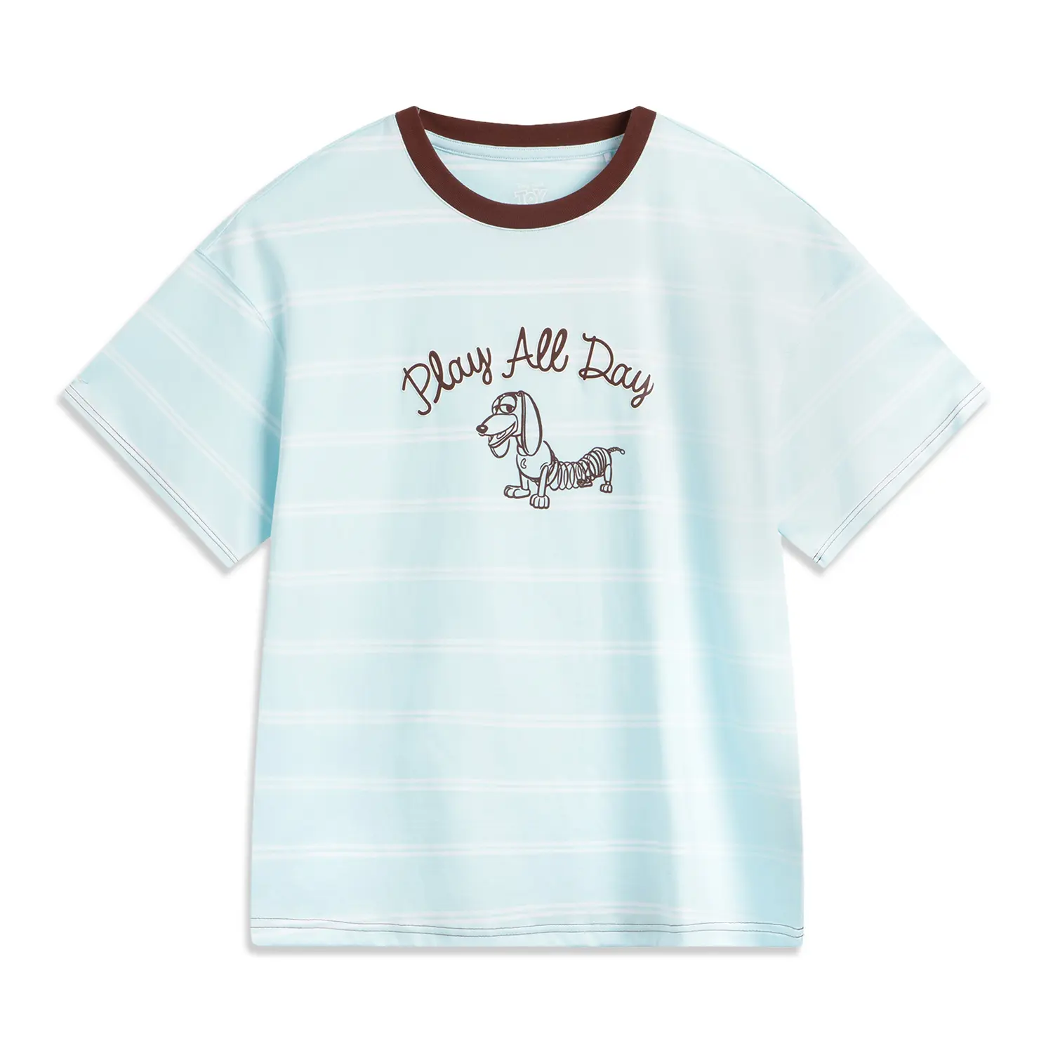 

LINING Футболка Disney Women's Light Sky Blue/Standard White, Белый, LINING Футболка Disney Women's Light Sky Blue/Standard White