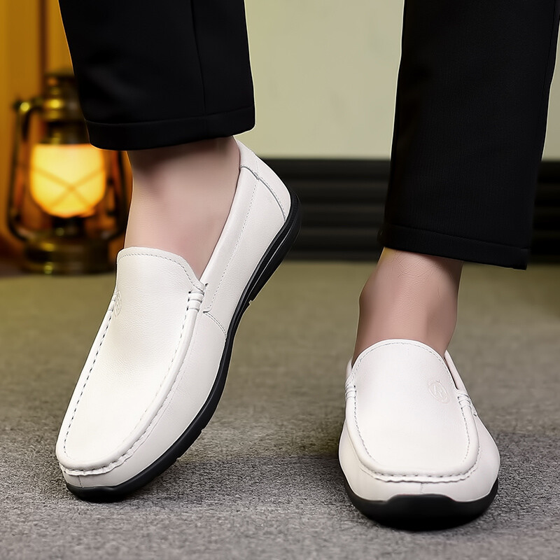 Туфли мужские Men"s Casual Men Low-Top Luomaike, оранжевый — фото 4