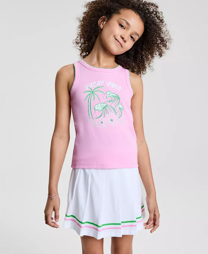 

Девочковый топ Vacay Vibes Epic Threads, розовый