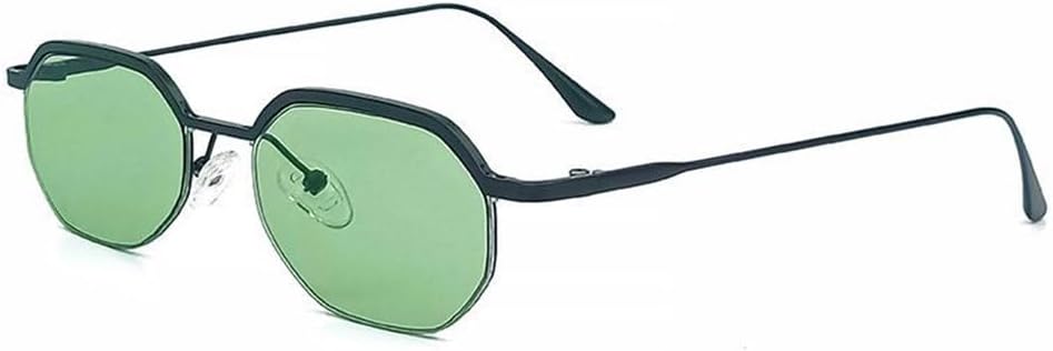 

Солнцезащитные очки MUTYNE Retro в маленькой оправе для мужчин с многоугольными линзами, женские солнцезащитные очки для активного отдыха, путешествий и вечеринок, C02 Green
