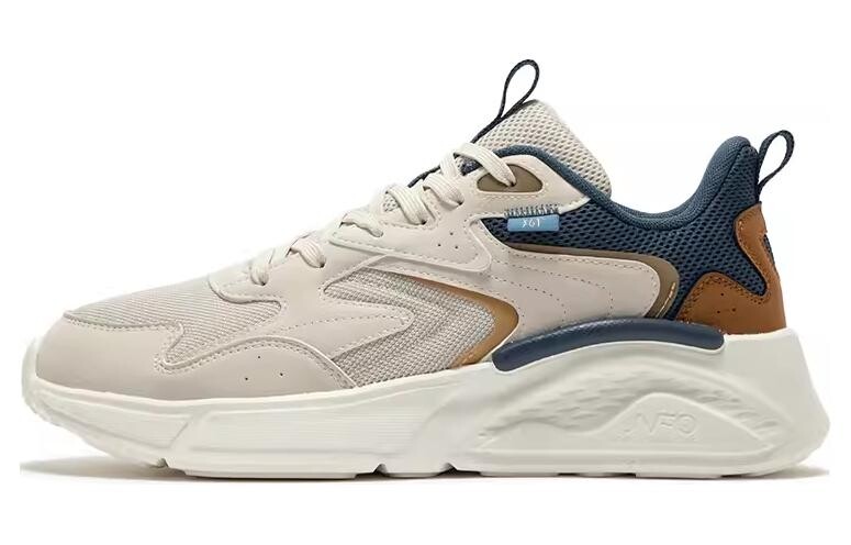 

Кроссовки мужские Lifestyle Shoes Men Low-Top 361°, цвет Oat milk/nostalgic blue
