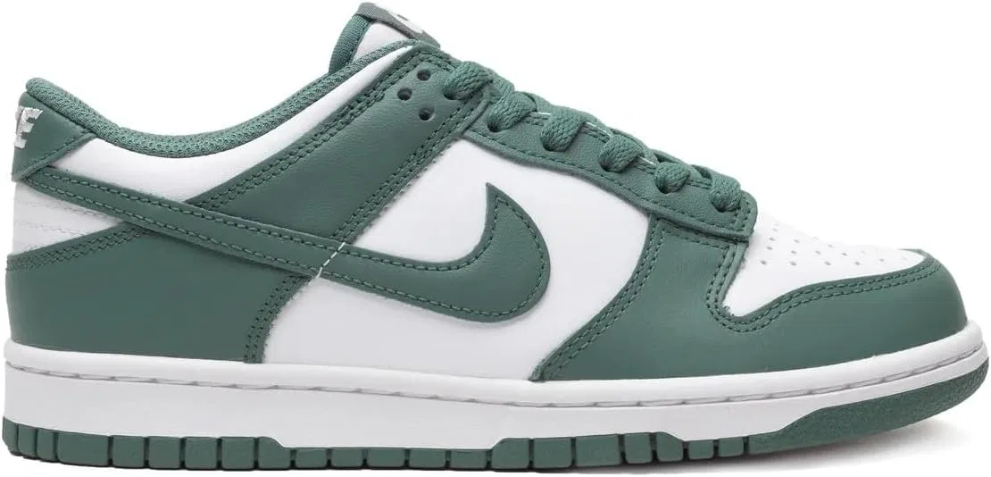 Кроссовки Nike Dunk Low, детские, белый/бикостал