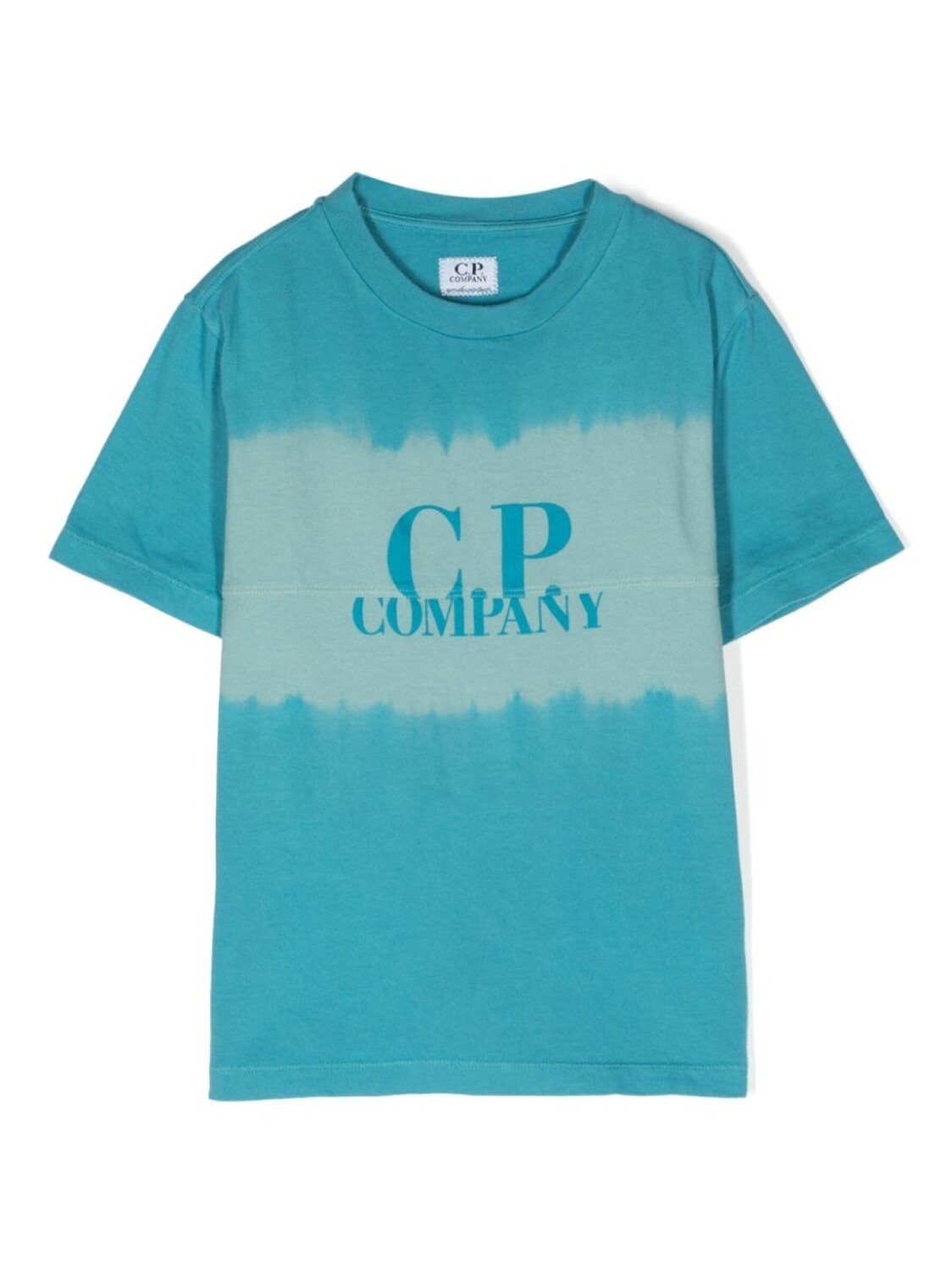 

C.P. Company Kids футболка с логотипом, синий