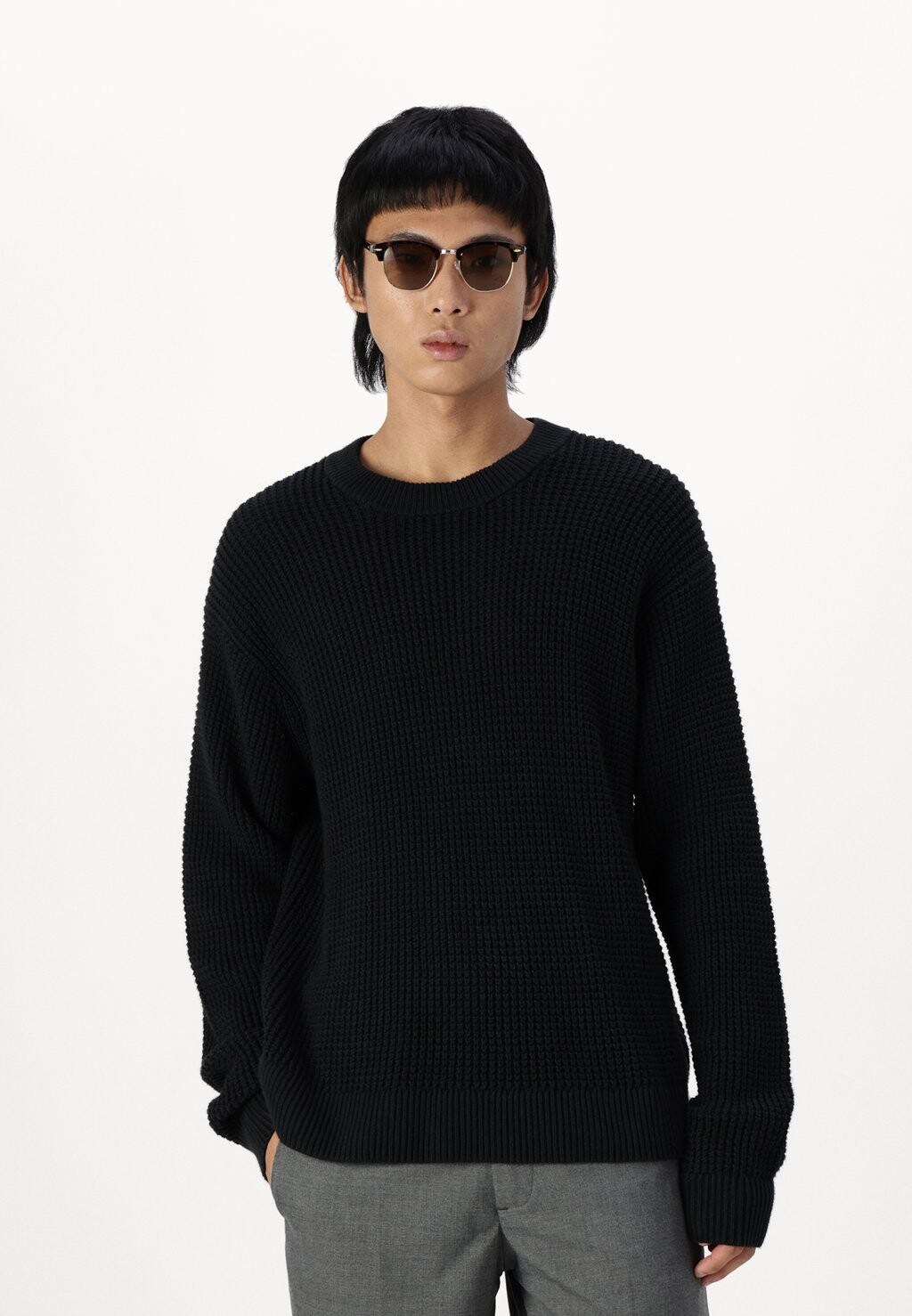 

Джемпер DYED ACID Abercrombie & Fitch, черный