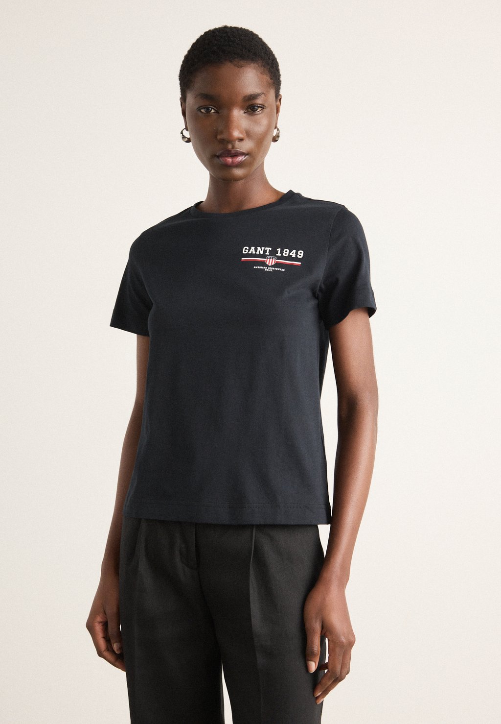 

Базовая футболка GRAPHIC GANT, черный