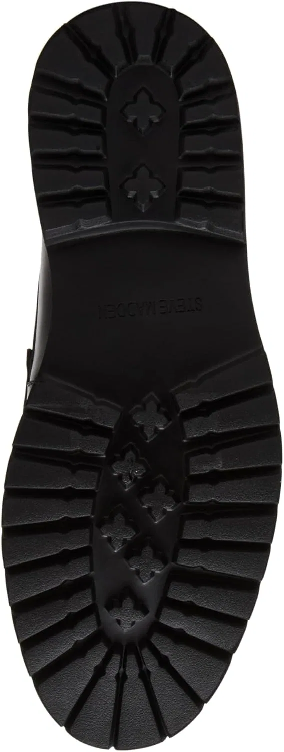 Туфли Steve Madden Herren BradnerSlipper, Schwarz Leder — фото 4