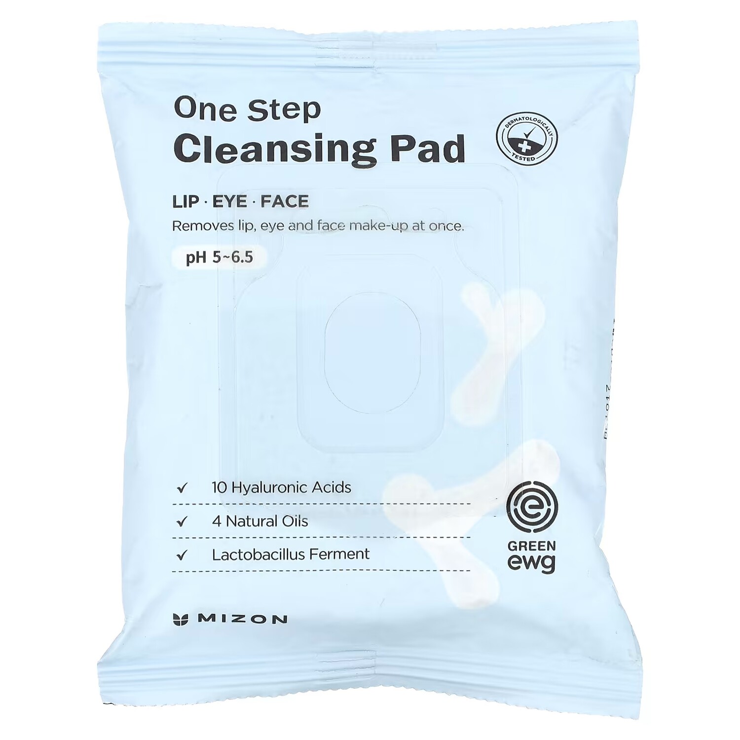 

Очищающие подушечки Mizon One Step, 30 штук