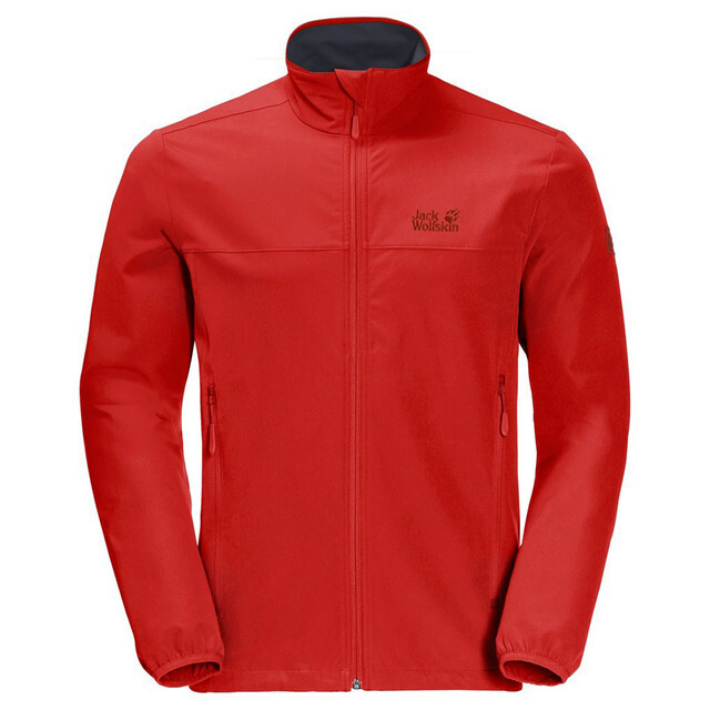 

Crestview мужская красная куртка Jack Wolfskin, красный