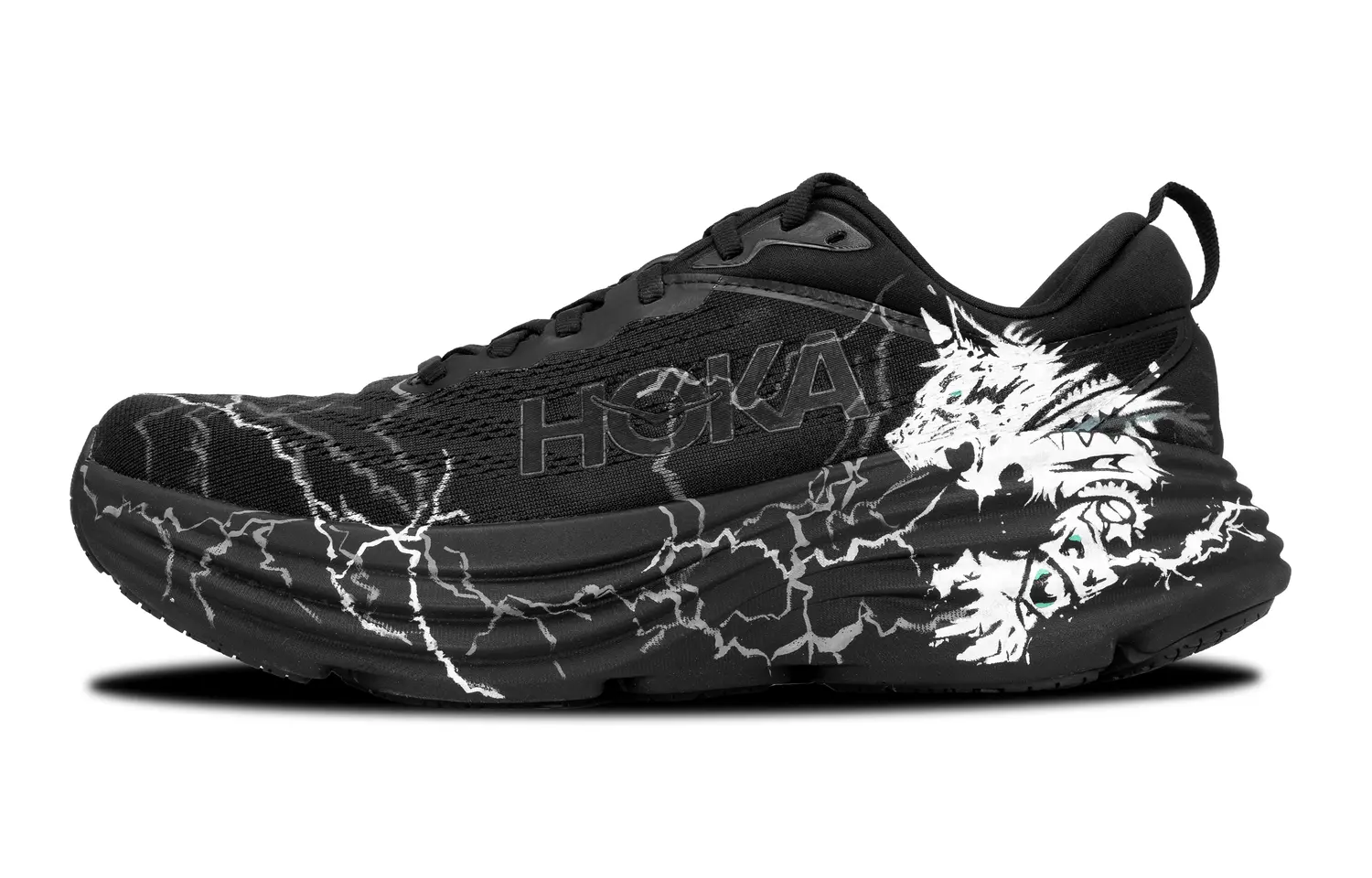 

Кроссовки Bondi 8 мужские низкие белые Hoka One One, Белый, Кроссовки Bondi 8 мужские низкие белые Hoka One One