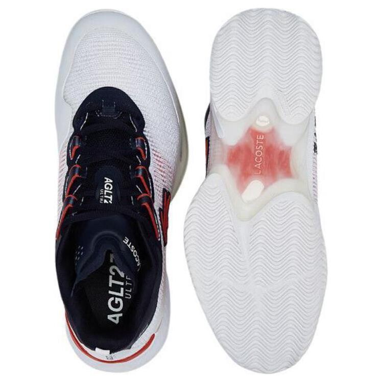 Кроссовки LACOSTE Lifestyle Shoes Men Low-top White, белый — фото 4
