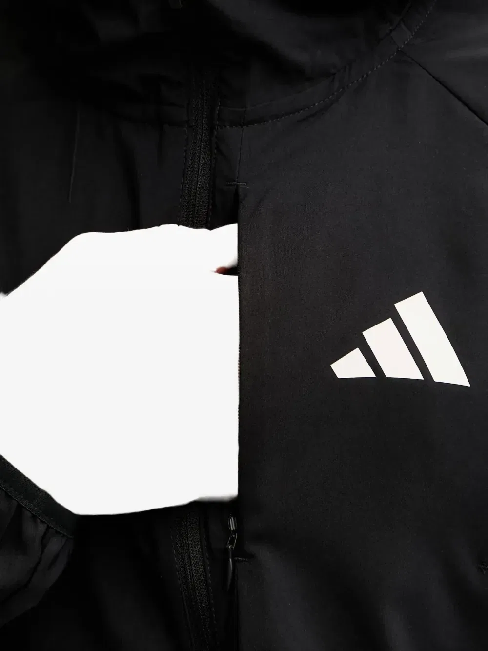 Куртка с капюшоном с логотипом Adi365 Iconic Adidas, черный — фото 4