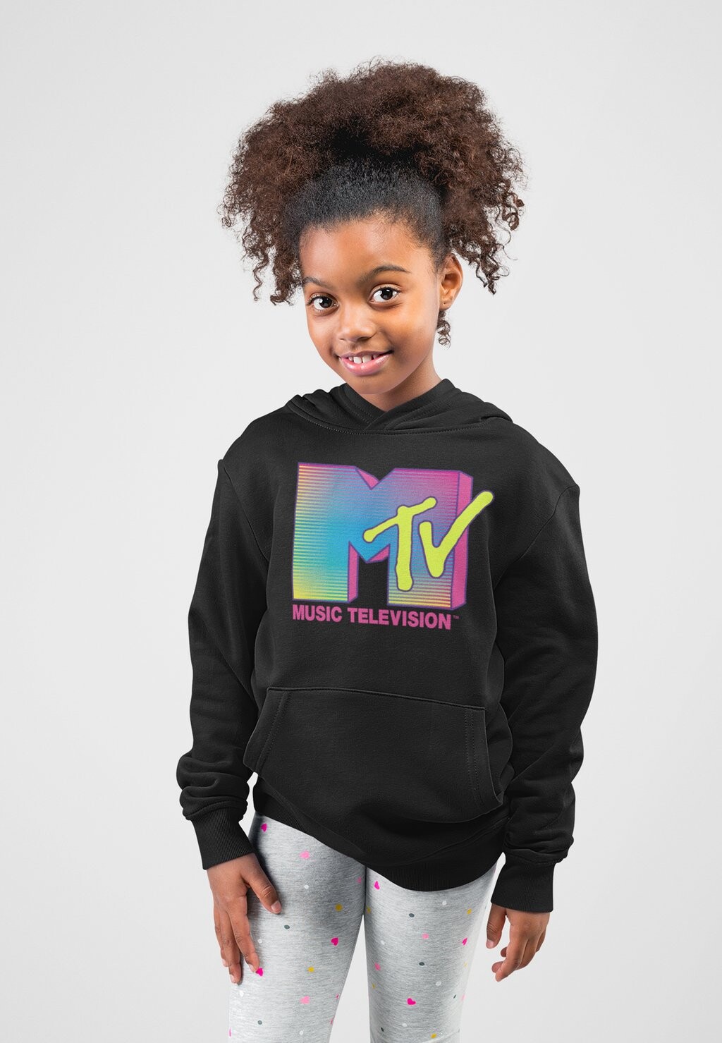 

Толстовка с капюшоном MTV FLUORESCENT Henry Tiger, черный