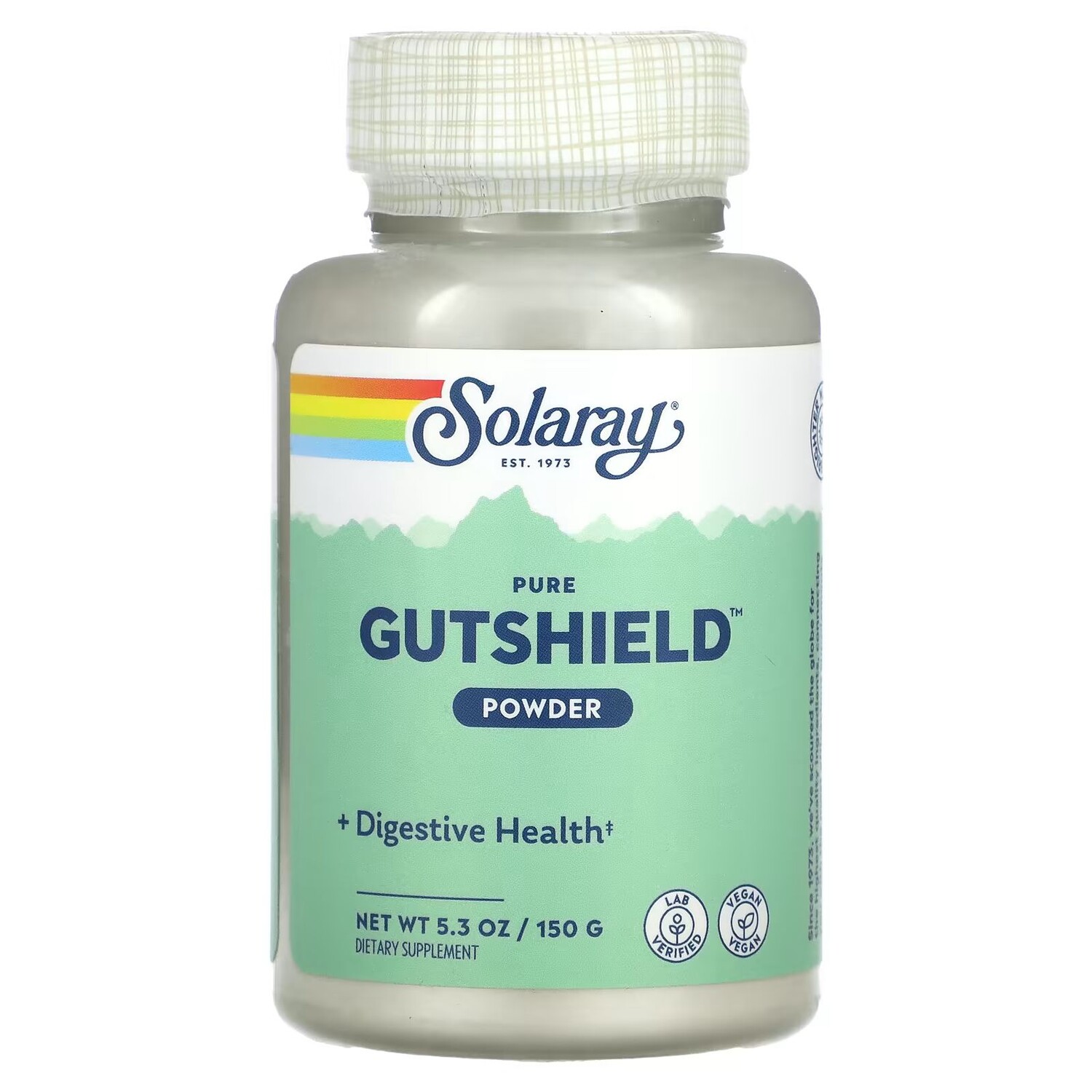 

Чистый порошок GutShield, 5,3 унции (150 г) Solaray