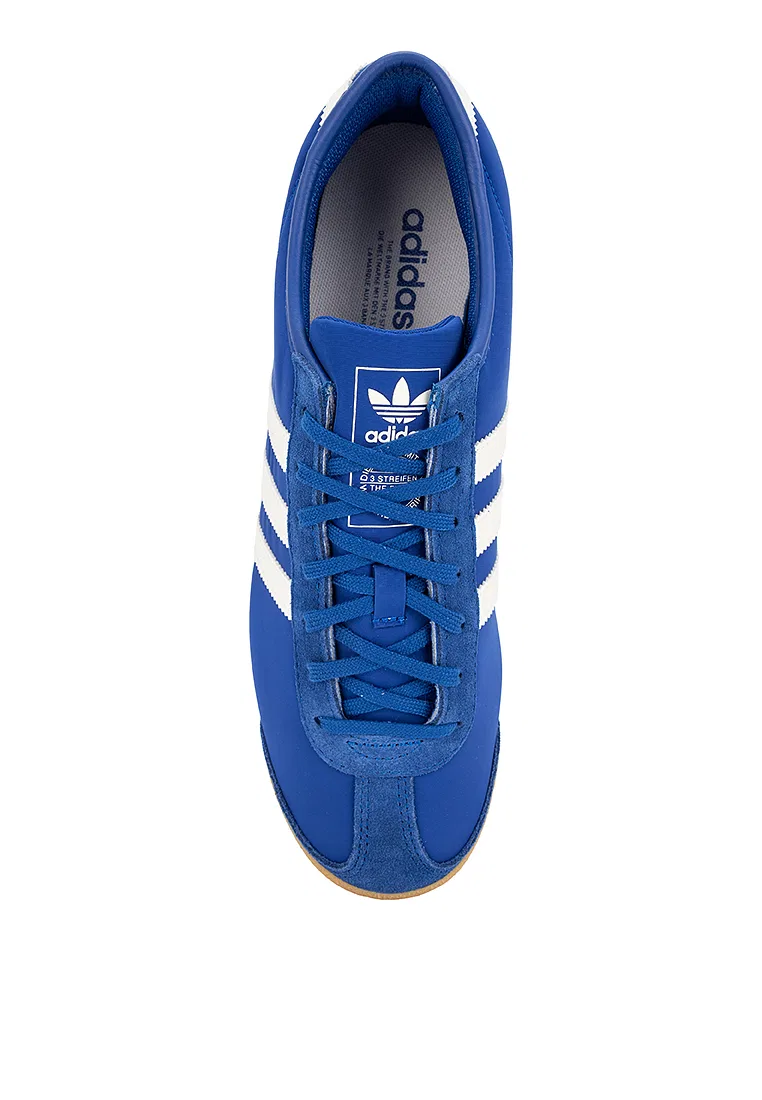 Кроссовки мужские, Italia 70S Adidas, кремовый/синий — фото 4