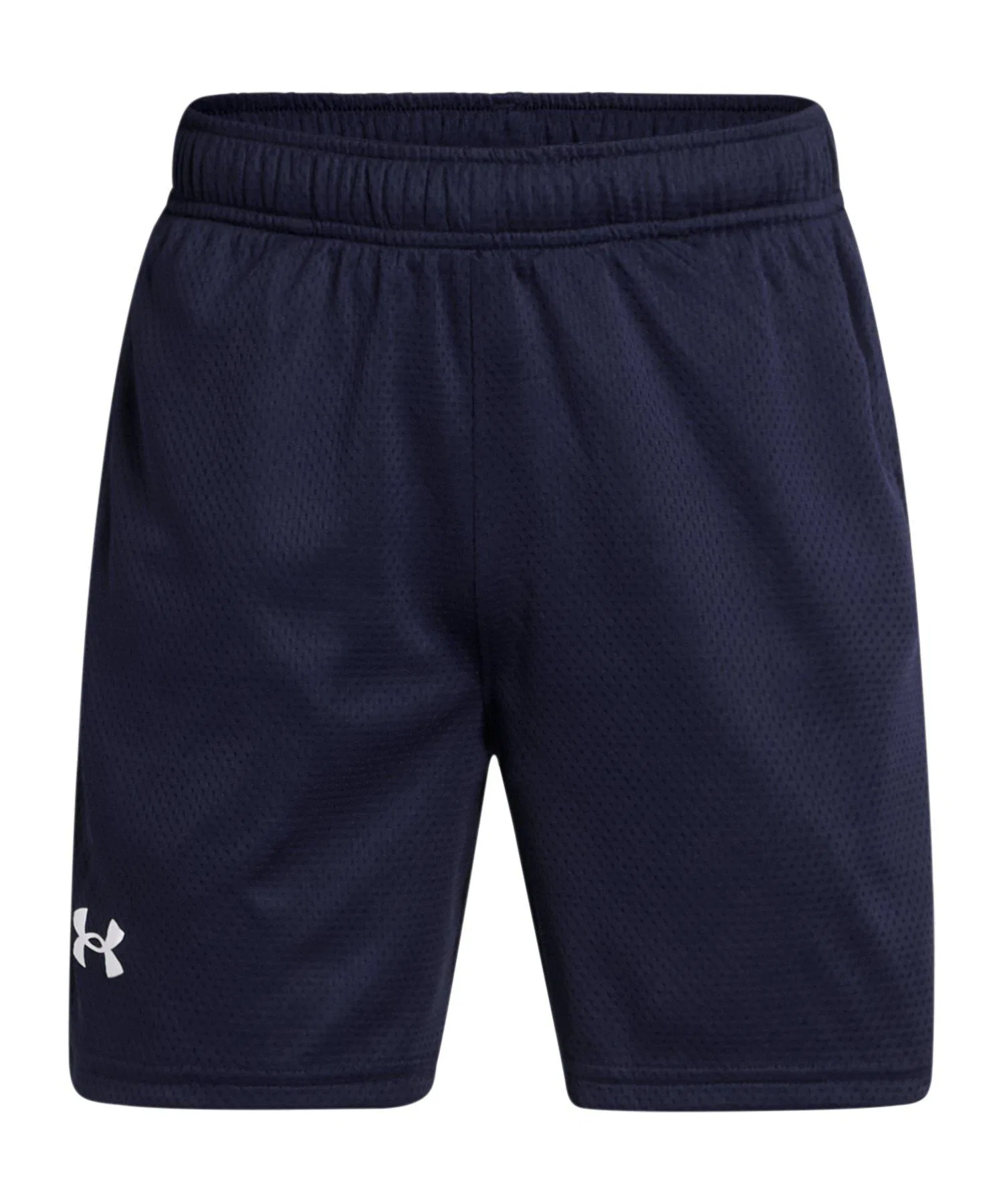 Детские шорты из полиэстера UNDER ARMOUR Tech Mesh тёмно-синие