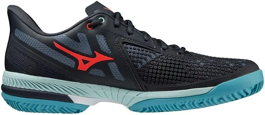 Мужские теннисные кроссовки Mizuno Wave Exceed Tour 5 CC, синий/бирюзовый