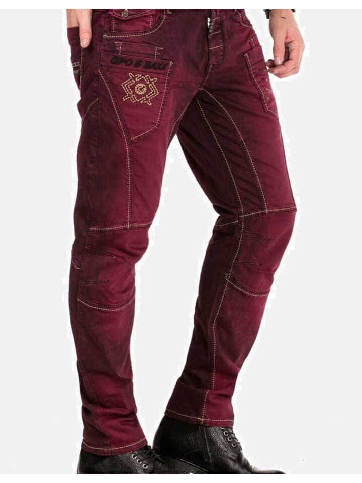 

Джинсы Cipo & Baxx Jeans, цвет BURGUNDY