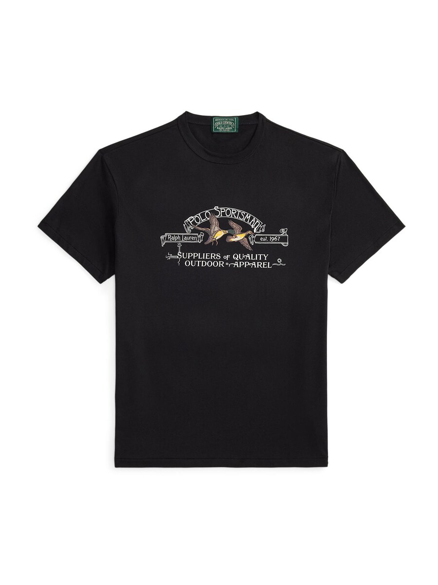 

Рубашка Polo Ralph Lauren, черный