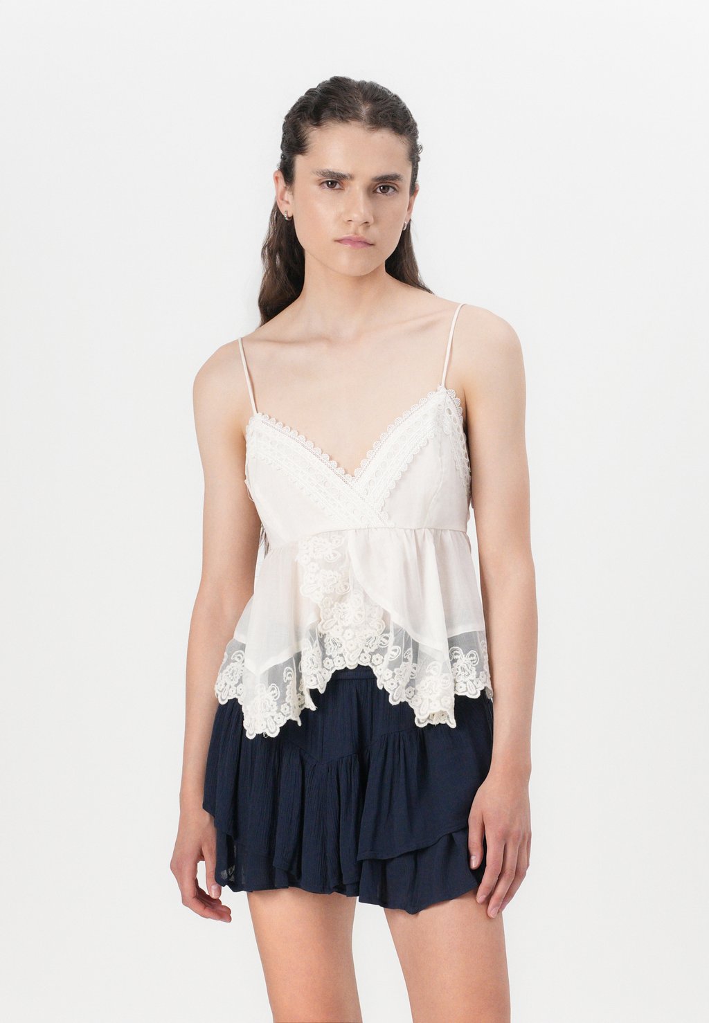 

Топ TE CRAFT BABYDOLL Abercrombie & Fitch, белый