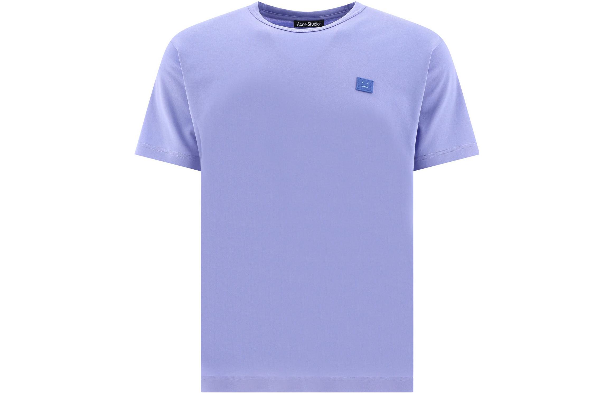 

Футболка мужская фиолетовая Acne Studios