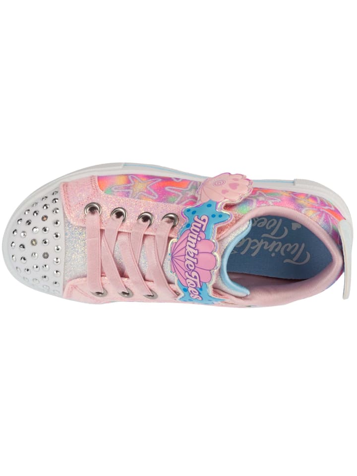 Кроссовки Skechers Twinkle Sparks - Underwater Magic in Rosa — фото 3