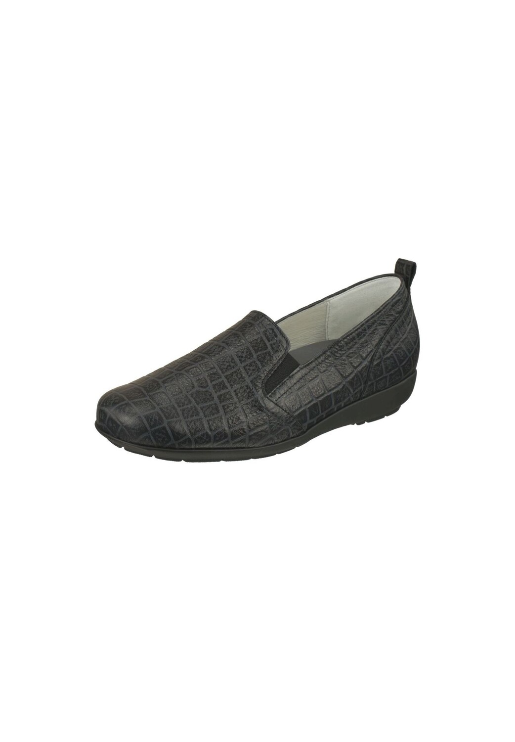 Тапочки Clea из мягкой кожи оленя Natural Feet, черный