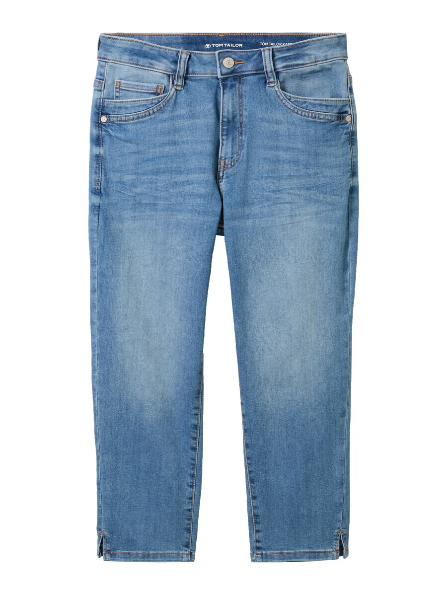 

Джинсовые шорты TOM TAILOR Slim fit Jeans Kate, синий деним