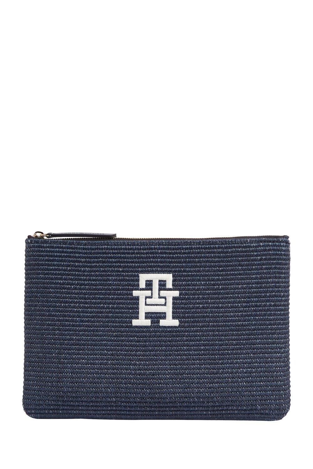 

Голубая пляжная сумка Tommy Hilfiger, синий