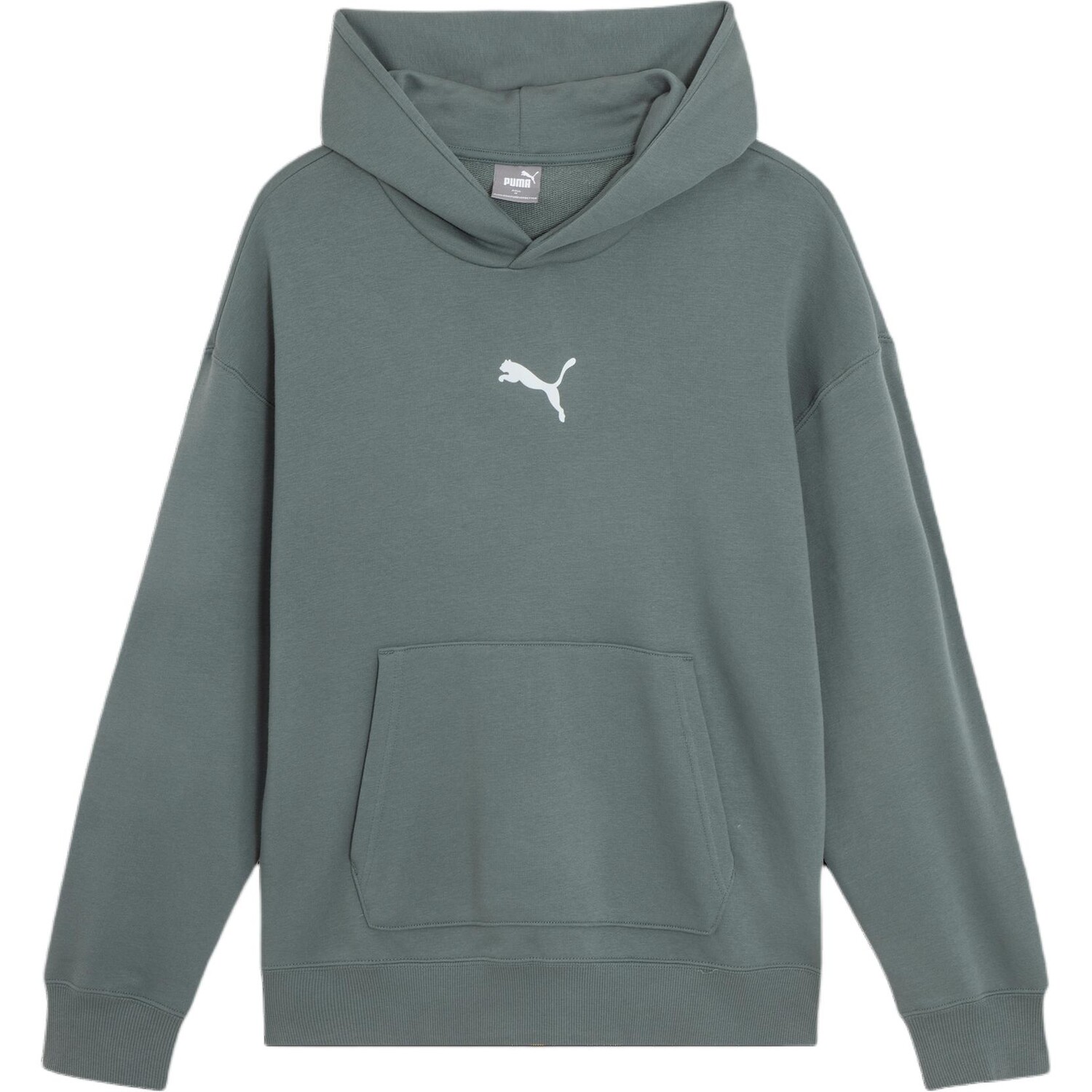 

Классическая расслабленная толстовка TR для мужчин, темно-зеленая Puma, зеленый