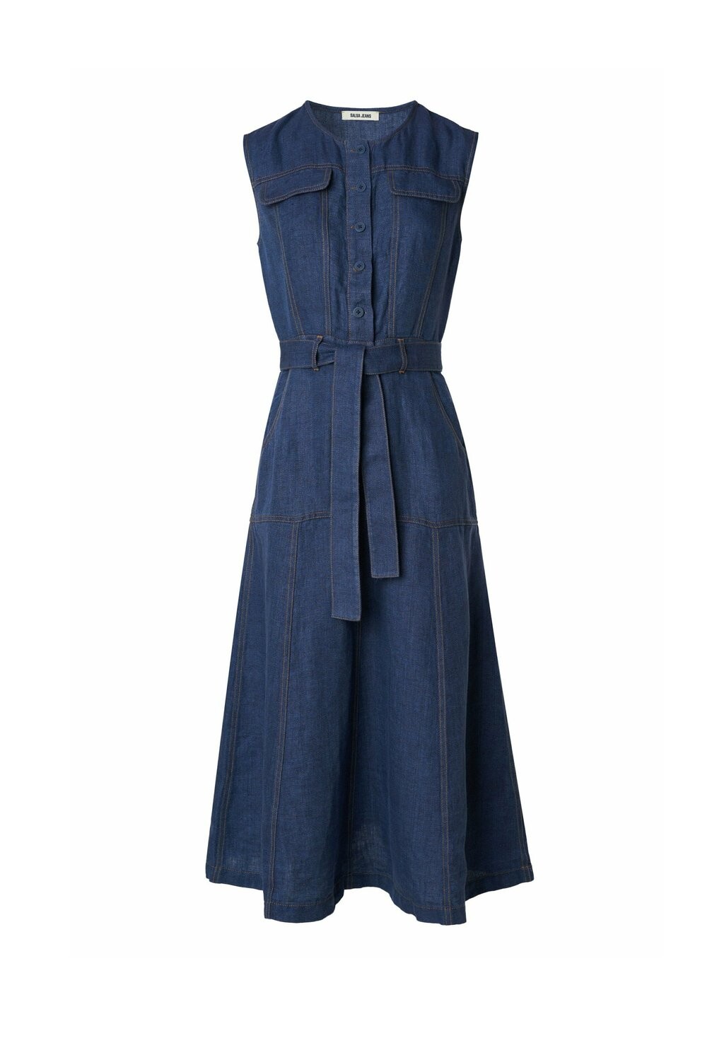 

Джинсовое платье REGULAR Salsa Jeans, синий