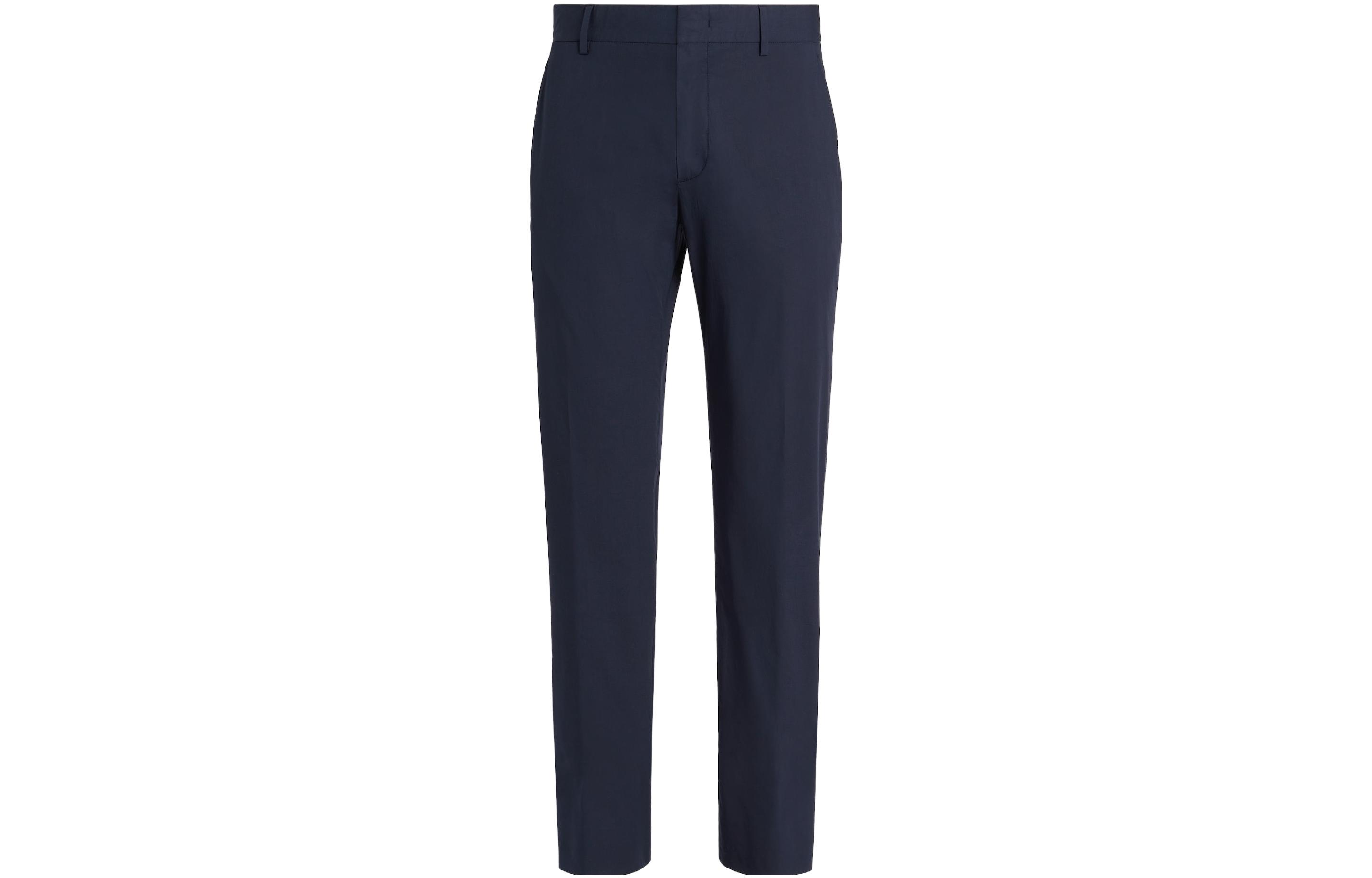 

Брюки прямого кроя Zegna Tela Vela Ermenegildo Zegna, морской синий