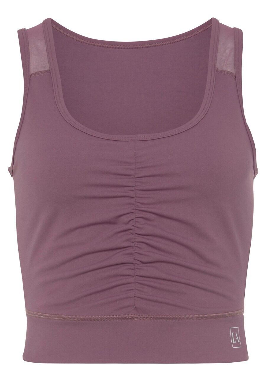 

Спортивный топ Lascana Active, фиолетовый