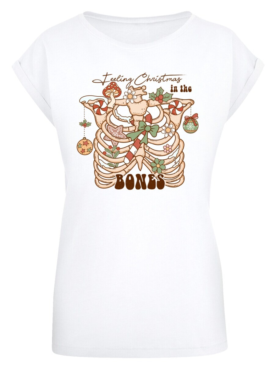 

Футболка F4NT4STIC Shirt Feeling Christmas in the bones, белый