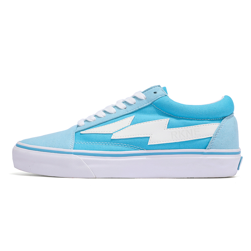 

BURNING FLAME REVENFE X SPOTM Нескользящие износостойкие дышащие кеды унисекс Lightning Sky Blue, цвет Lightning Sky Blue