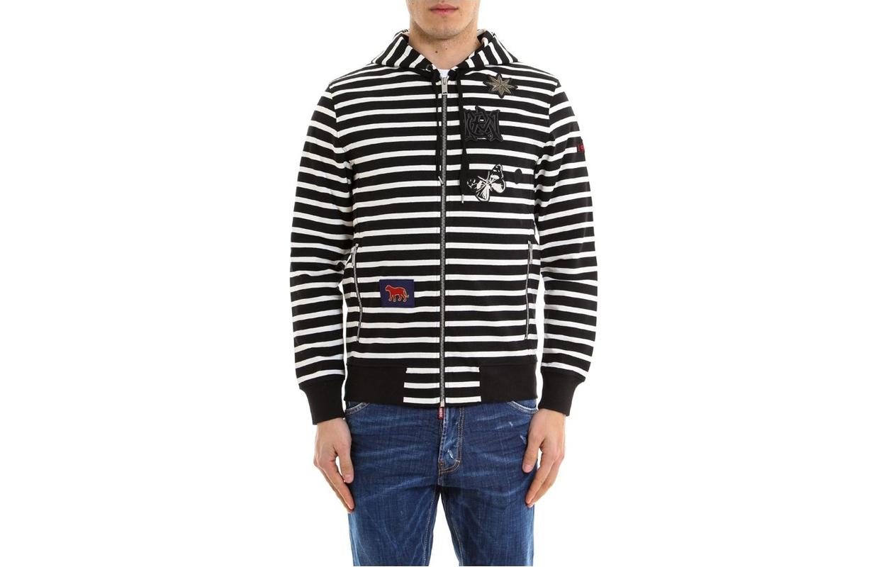 

Мужская куртка, разноцветные, с капюшоном, средней расцветки, другие Mcq Alexander Mcqueen, мультиколор