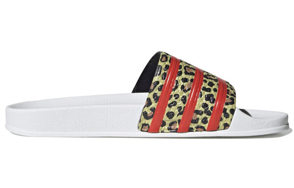 Тапочки originals adilette slides slippers white Adidas, белый — фото 3