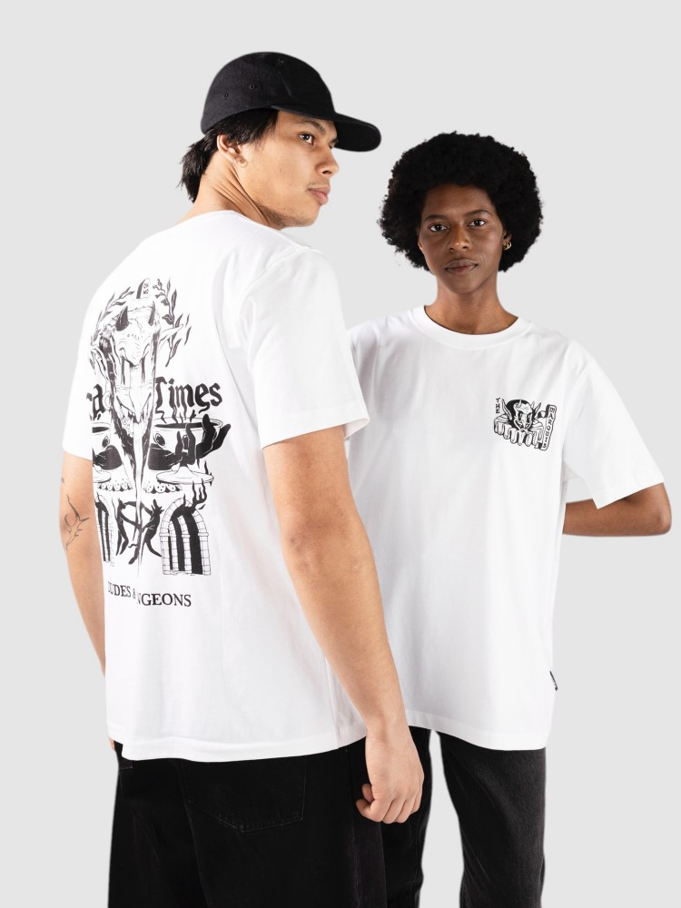

Футболка The Dudes Good Times Seasonal T-Shirt, white, Белый, Футболка The Dudes Good Times Seasonal T-Shirt, white