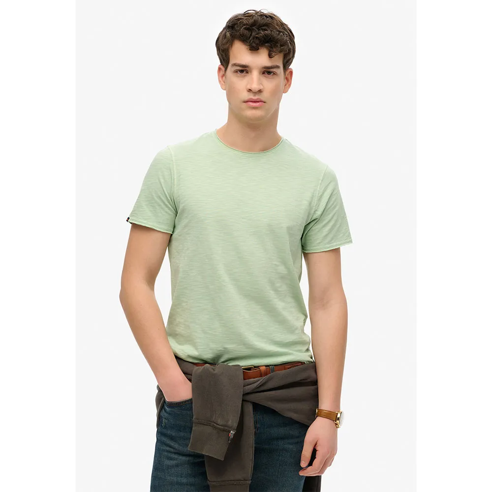 

Футболка с коротким рукавом Superdry Raw Edge Slub, зеленый