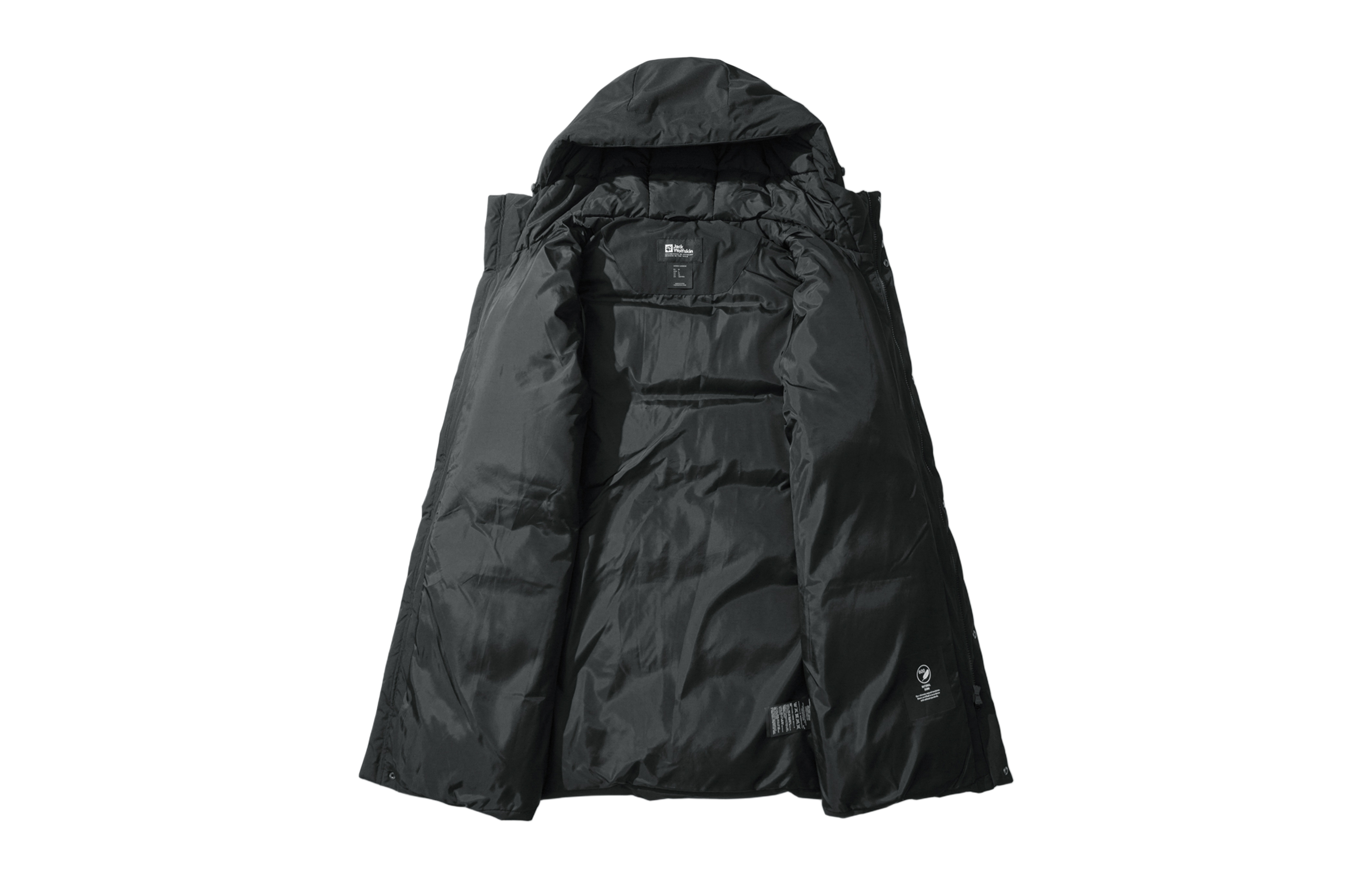 

Пуховик унисекс Jack Wolfskin, цвет Slate green/4136