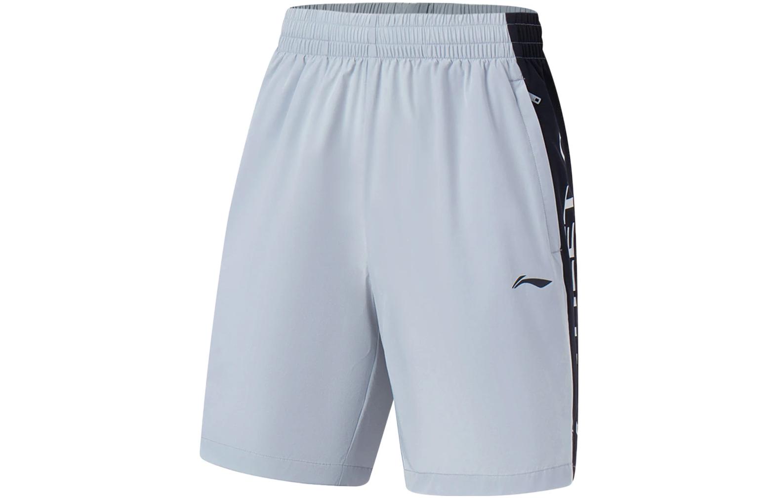 

Лининг Фитнес серия Спортивные шорты унисекс Монетный серый