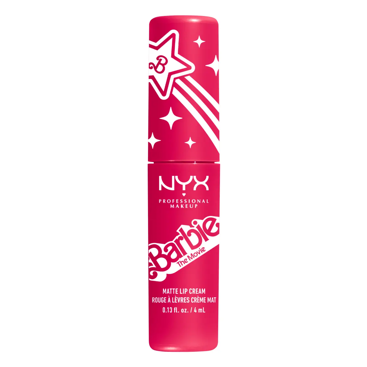 

Розовая кремовая помада perfect day Nyx Professional Makeup Barbie Smooth Whip, 4 мл