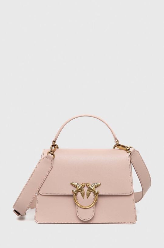 

Кожаная сумочка Pinko, розовый