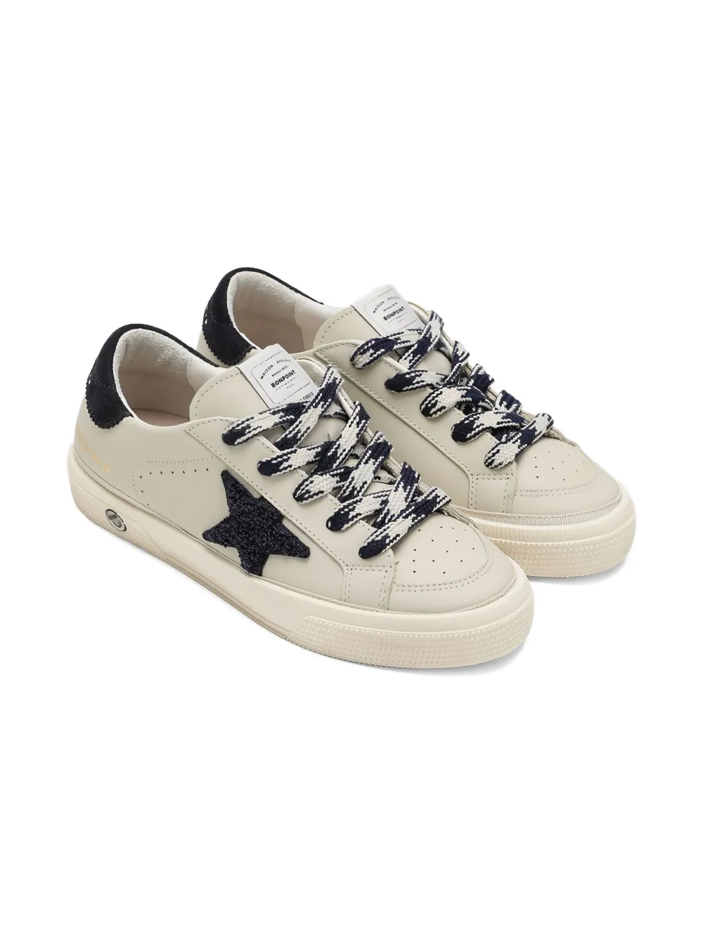 

Кеды с отделкой в виде звезды X Golden Goose Bonpoint, нейтральный