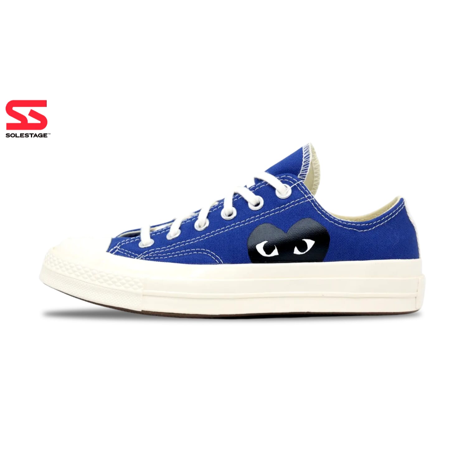 

Converse Chuck 70 CDG OX Blue Quartz/Egret-Black 171848C мужские кеды