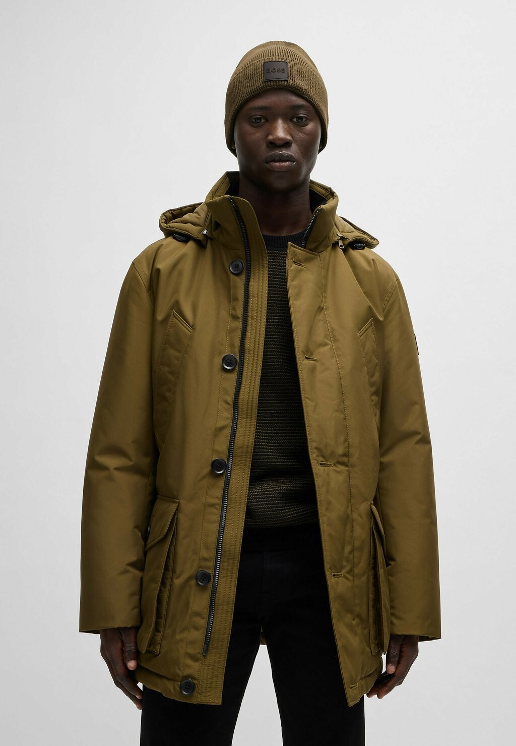 

Шапка BOSS, зеленый