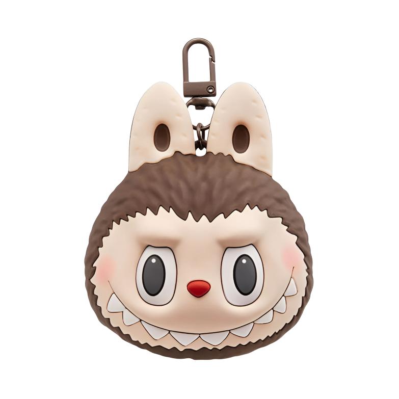 

POP MART Силиконовый чехол для наушников Унисекс Коричневый, Brown