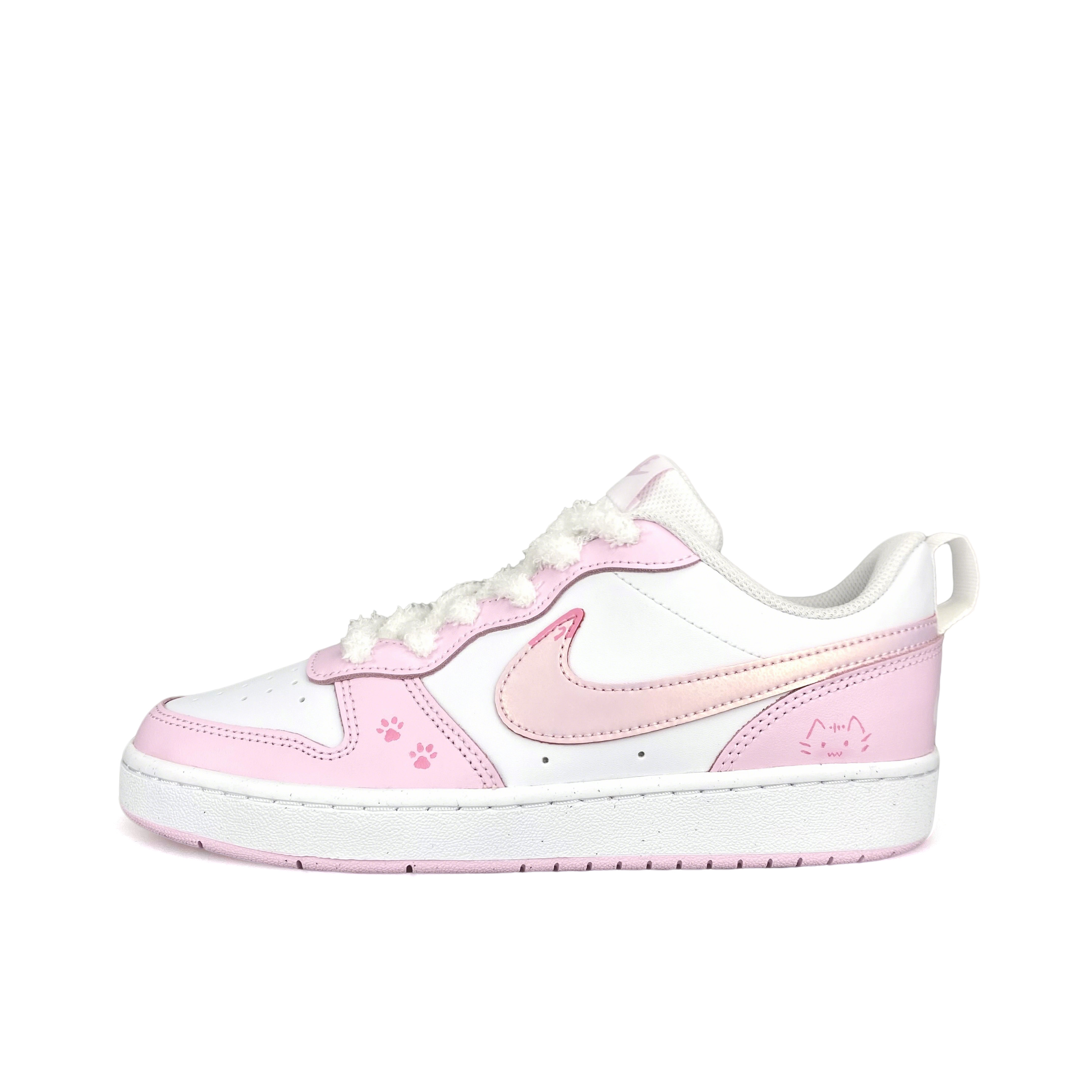 

Детские скейтерские кеды Court Borough Nike, розовый